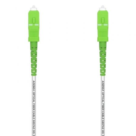 Aisens Latiguillo de Fibra Óptica G657A2 2m SC/APC-SC/APC Blanco